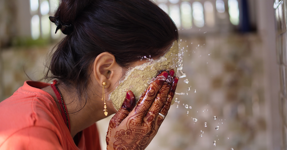 Multani Mitti As A Gentle Exfoliator